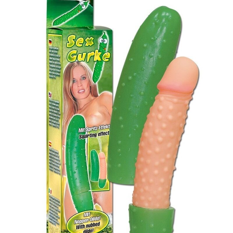 Uborka - ejakuláló dildó.