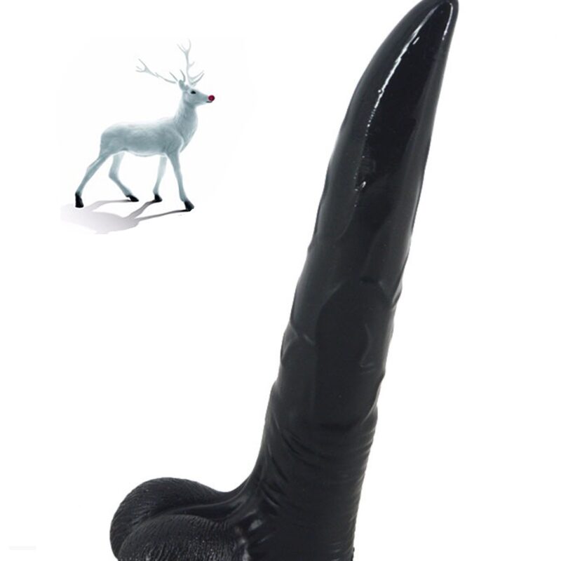 Szarvas ,fekete-25cm.