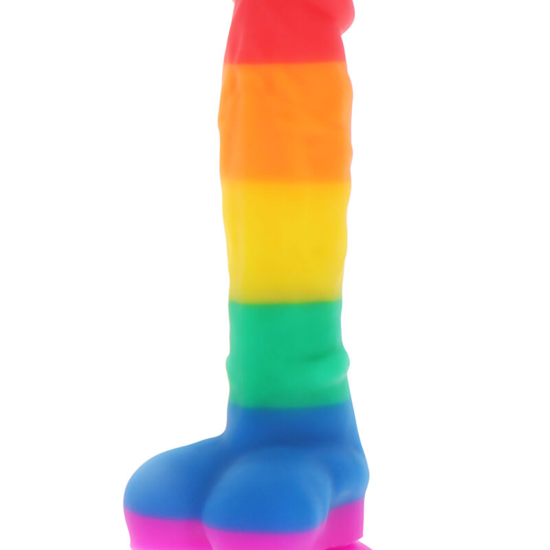 Pride szilikon dong-18cm.