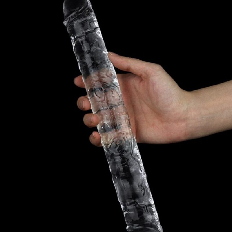 Flawless Clear Double Dildo-30cm.