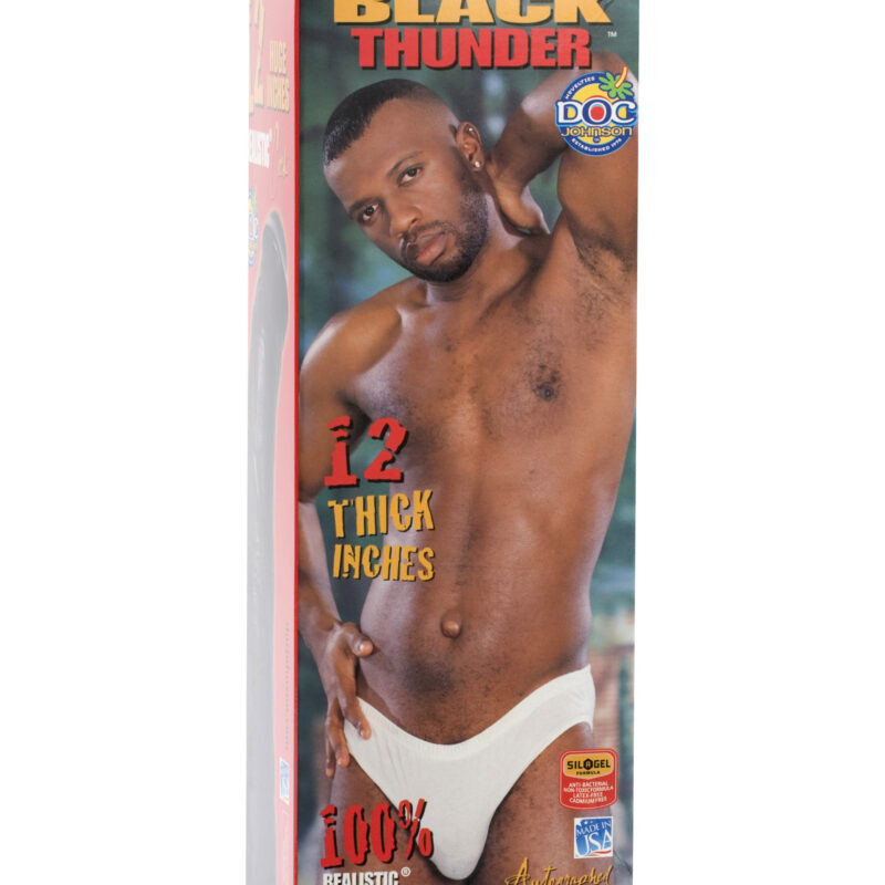 BLACK THUNDER REALISTIC COCK-30cm.