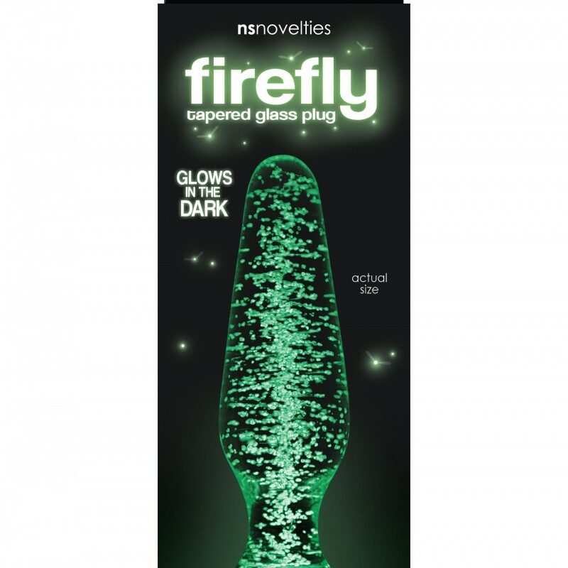 Anál plug üvegből-foszforeszkál.