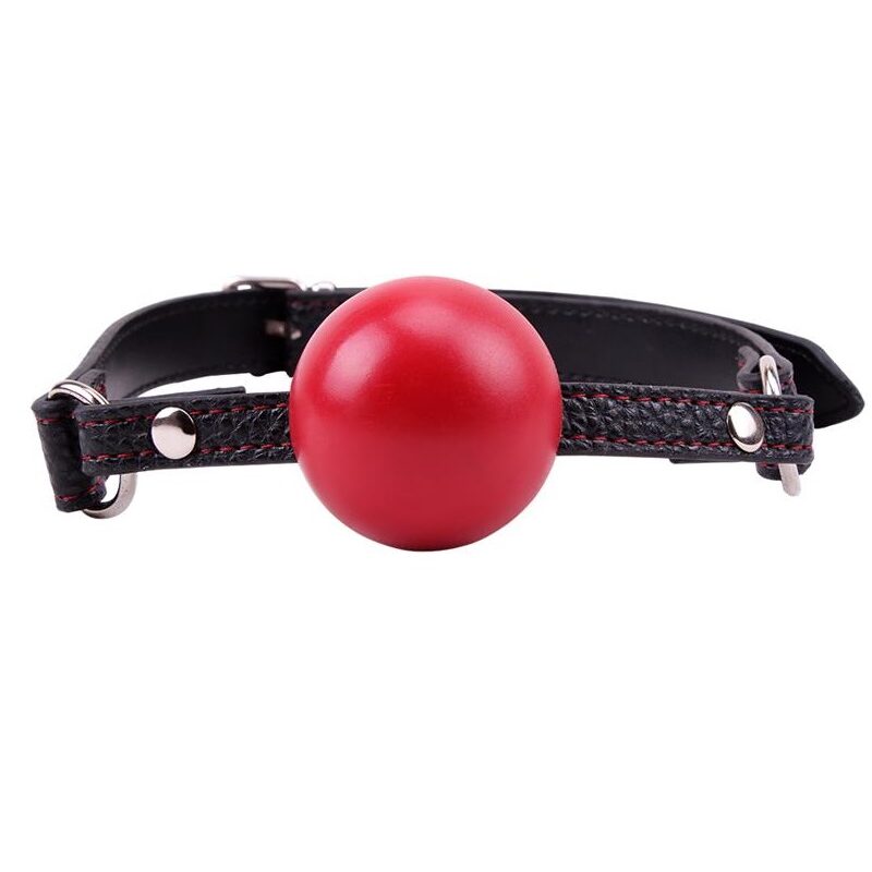 Szájpecek piros golyós.