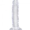 King Cock Clear dildó-18cm.