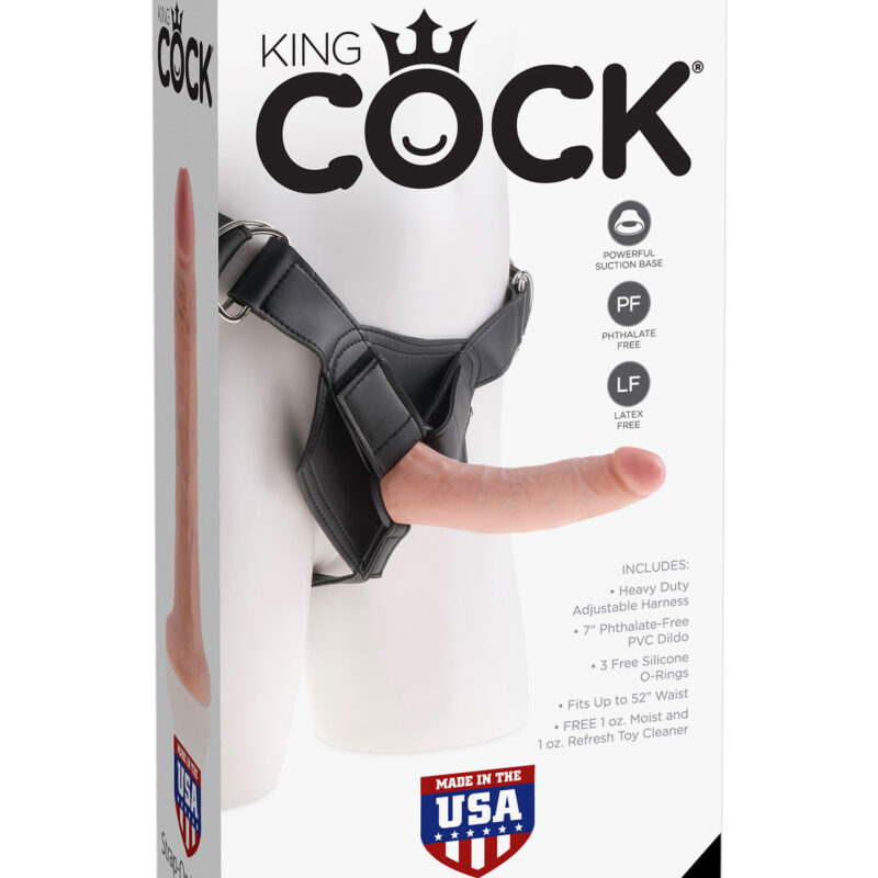King Cock STRAP-ON HARNESS-18cm.