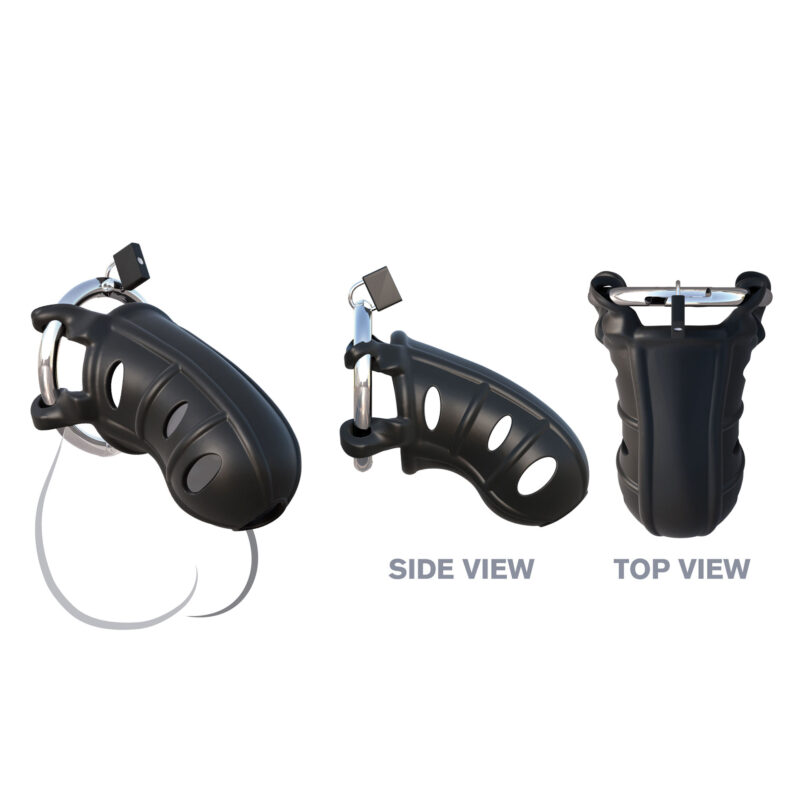 C-Ringz Hardcore Silicone Cock Blocker.