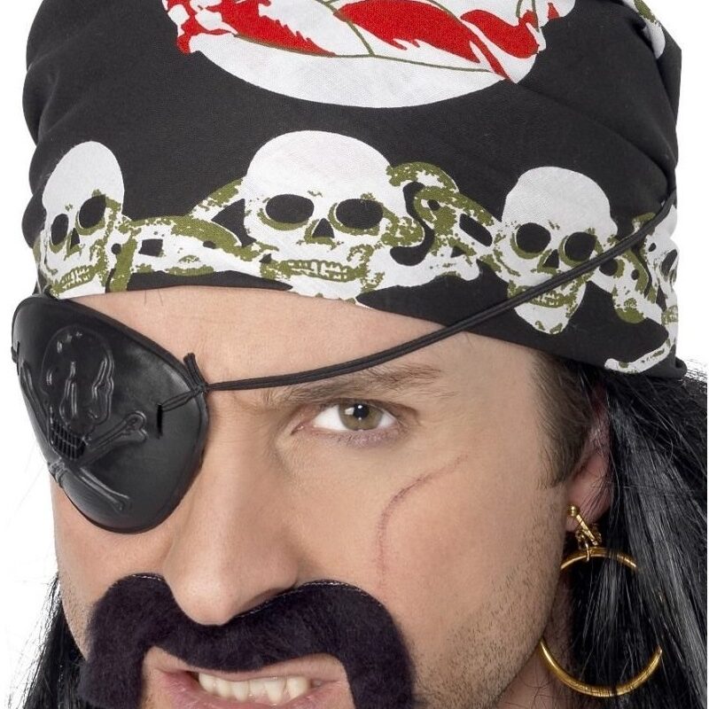 Halálfejes fejkendő