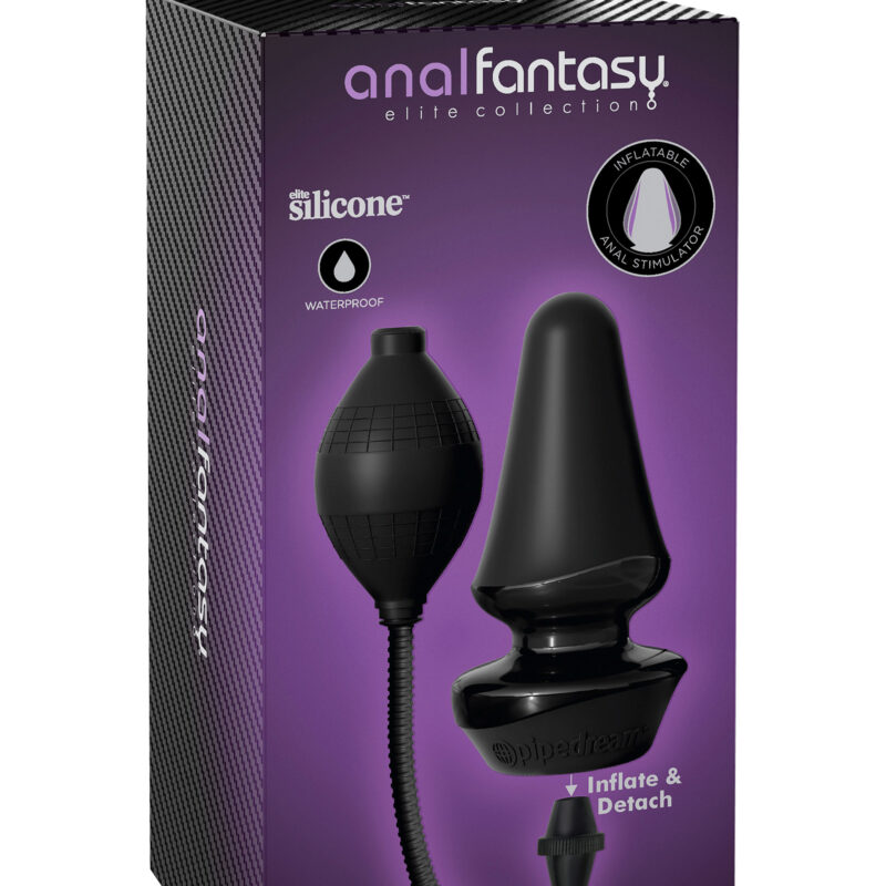 Elite Collection Inflatable Silicone Butt Plug.