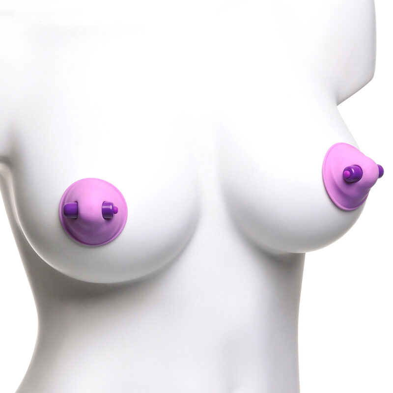 Fantasy For Her Vibrating Nipple Suck.