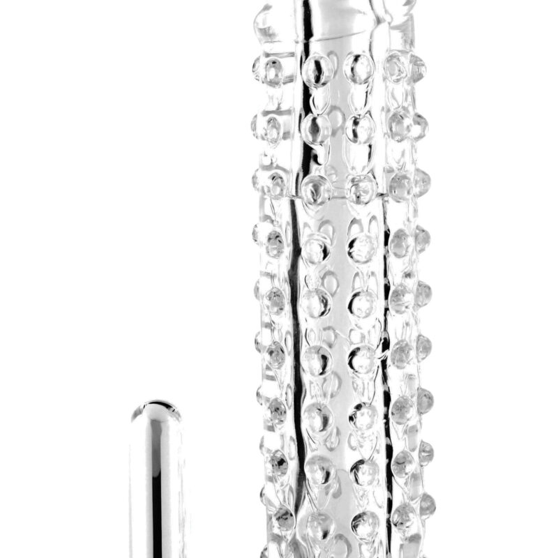 Silikon Vibro Penis Sleeve 16cm.