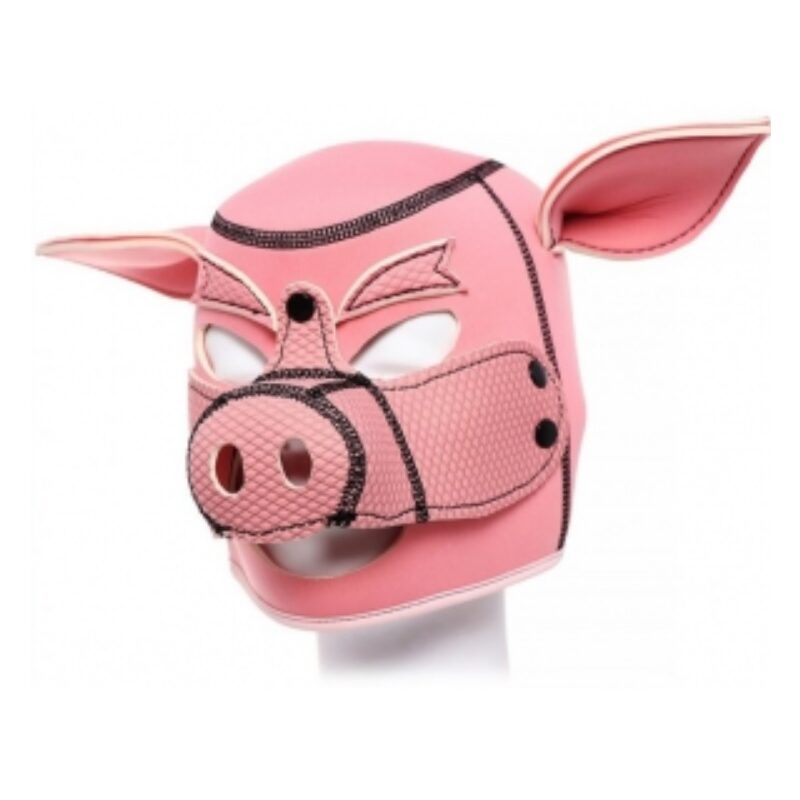Pig Head Hood Pink.