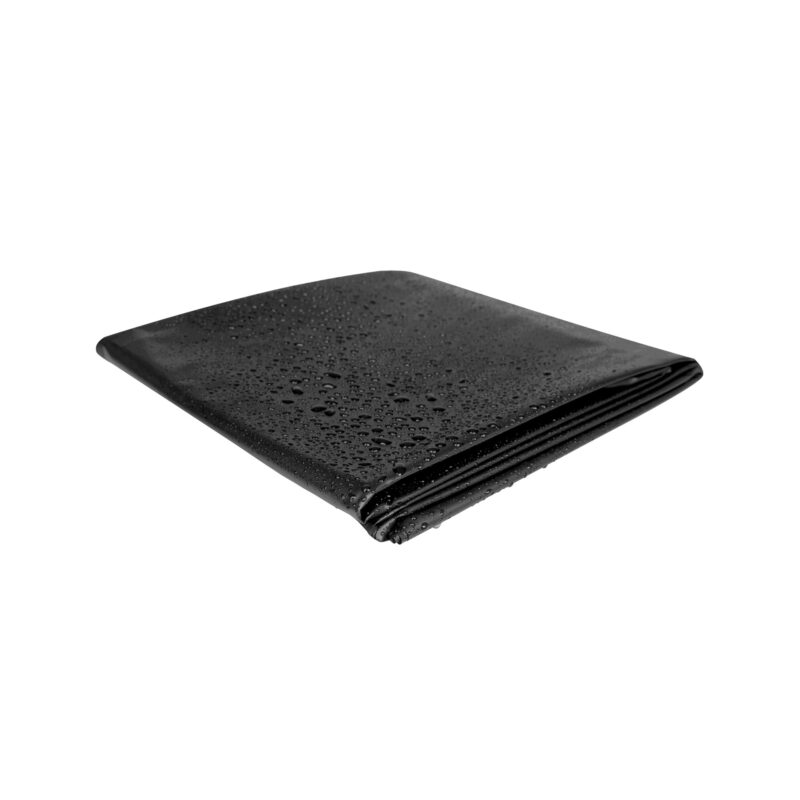 PVC lepedő fekete-180x260cm.
