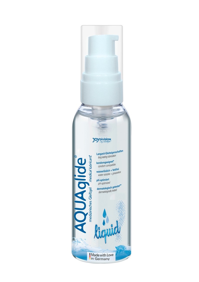 AQUAglide liquid - hosszantartó, kímélő, vízbázisú síkosító. 50ml
