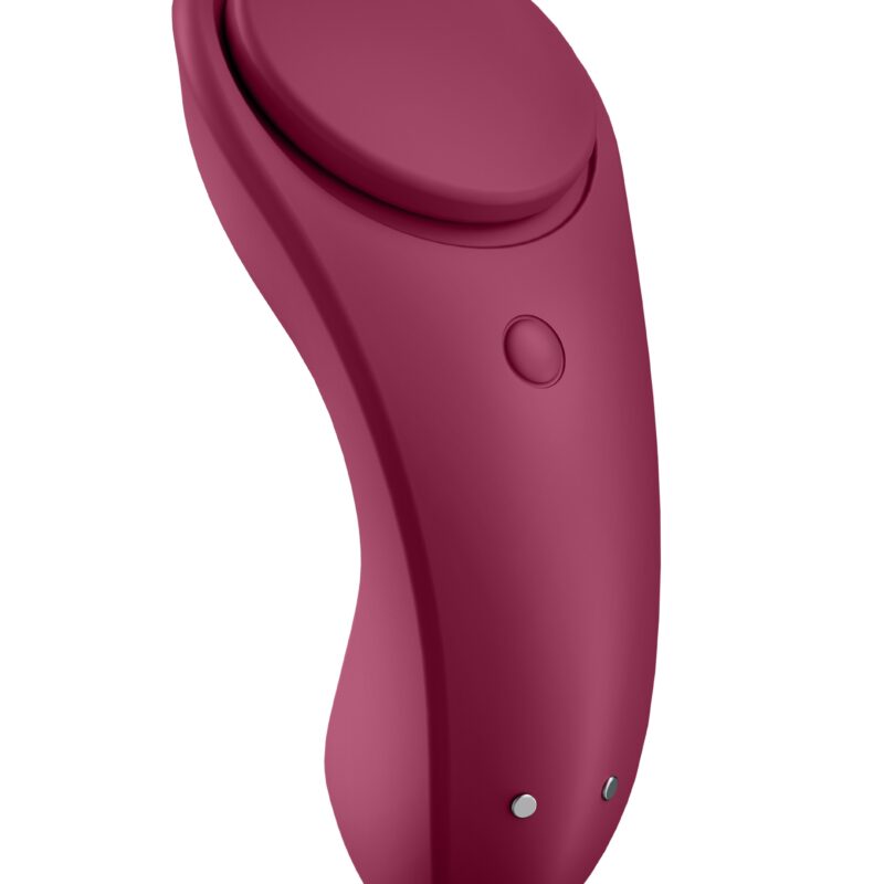 Satisfyer Sexy Secret - okos, akkus, vízálló csiklóvibrátor,bordó.