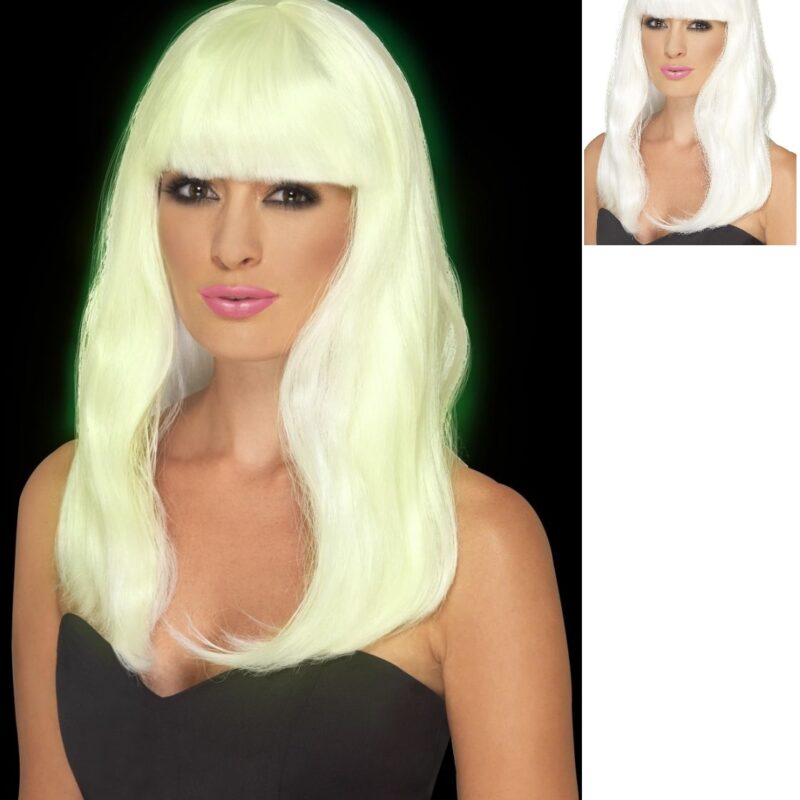 Party paróka-világít a sötétben.