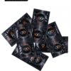 EXS Black latex condoms -100db.