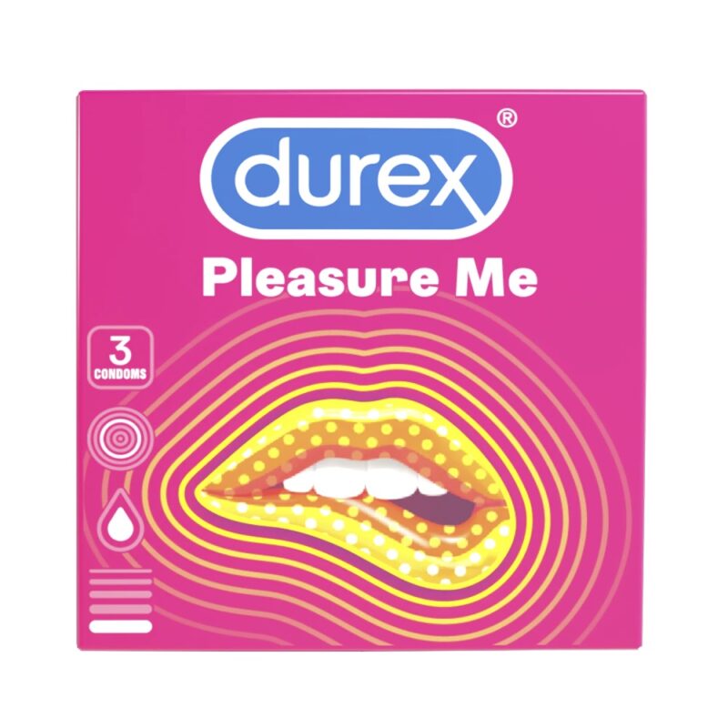 Durex Pleasure Me óvszer,szilikonos síkosítóval,3db.
