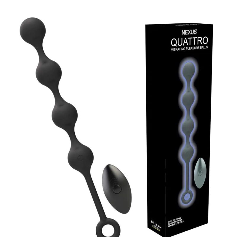 Nexus Quattro Remote Control Vibrating Pleasure Beads.