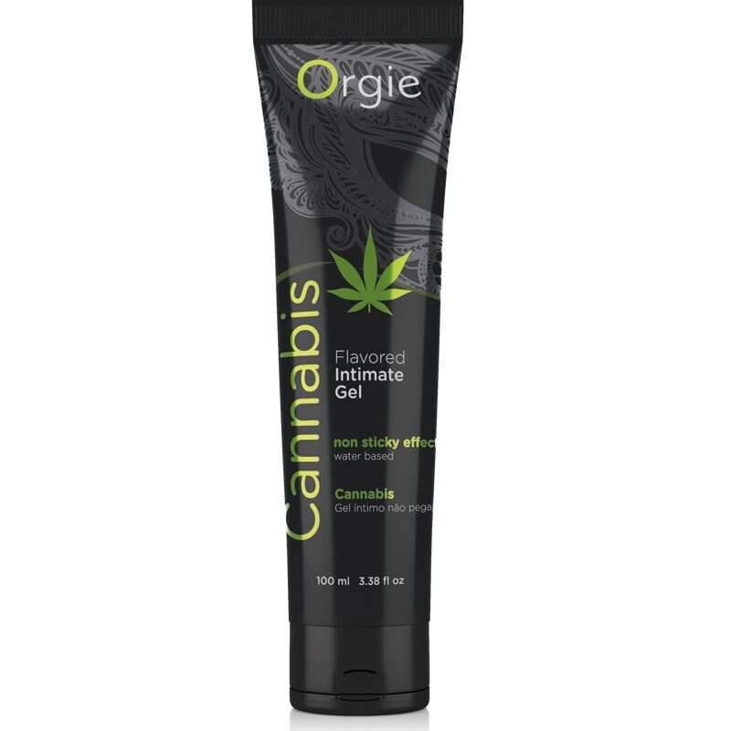 Orgie Cannabis -bizsergető vízbázisú síkosító-100ml.