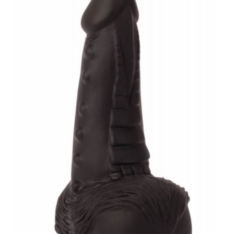 XMEN fekete szilikon dildó -21cm.