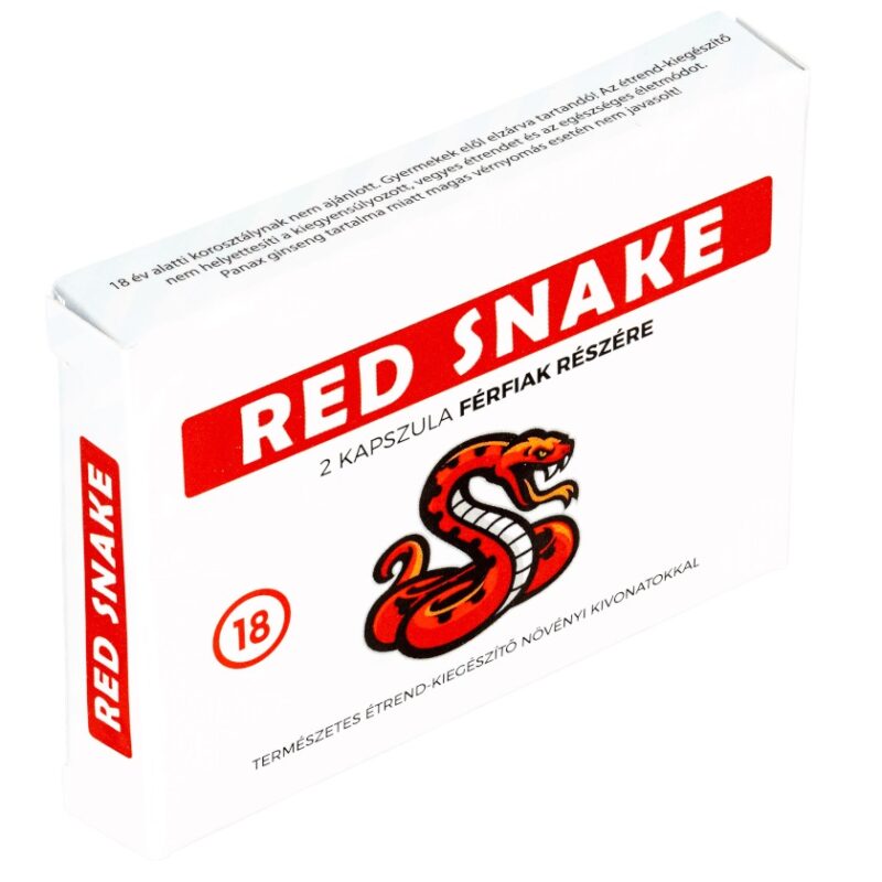 Red Snake potencianövelő- 2db kapszula.
