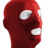 Datex Hood Eyes and Mouth Open-piros.
