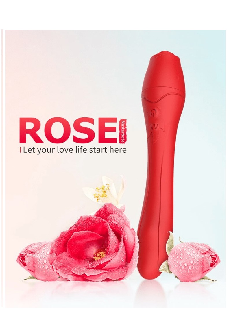 MAA Rose vibrátor,melegít,akkus.
