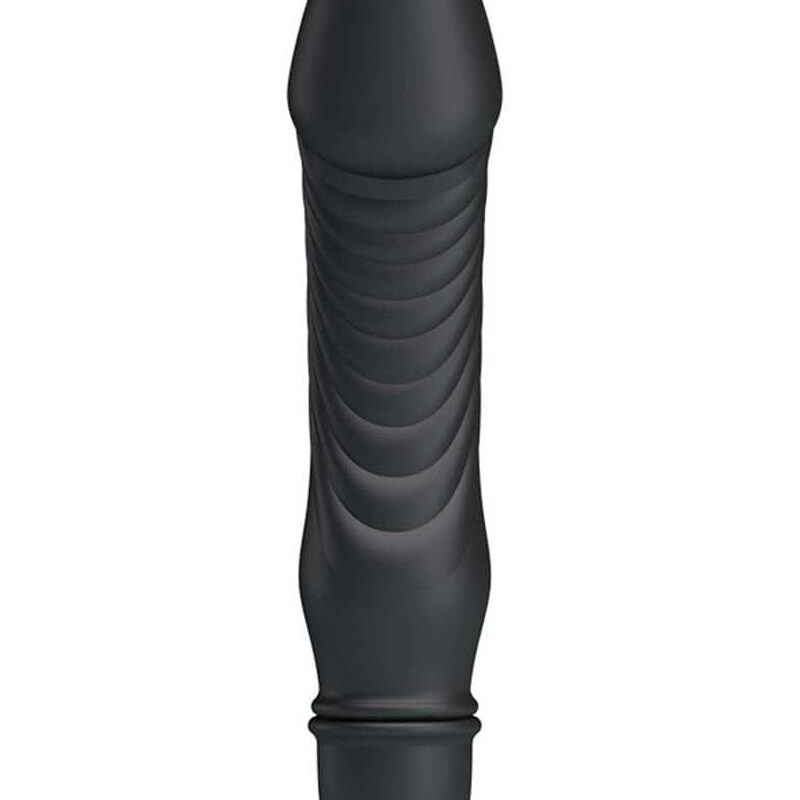 Stev Black szilikon vibrator,10func.