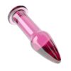 Romance Pink üveg plug-13cm.