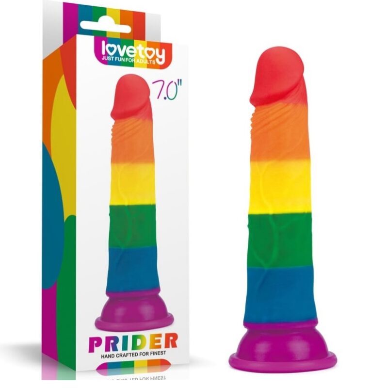 Prider Dildo szilikonból-18cm.