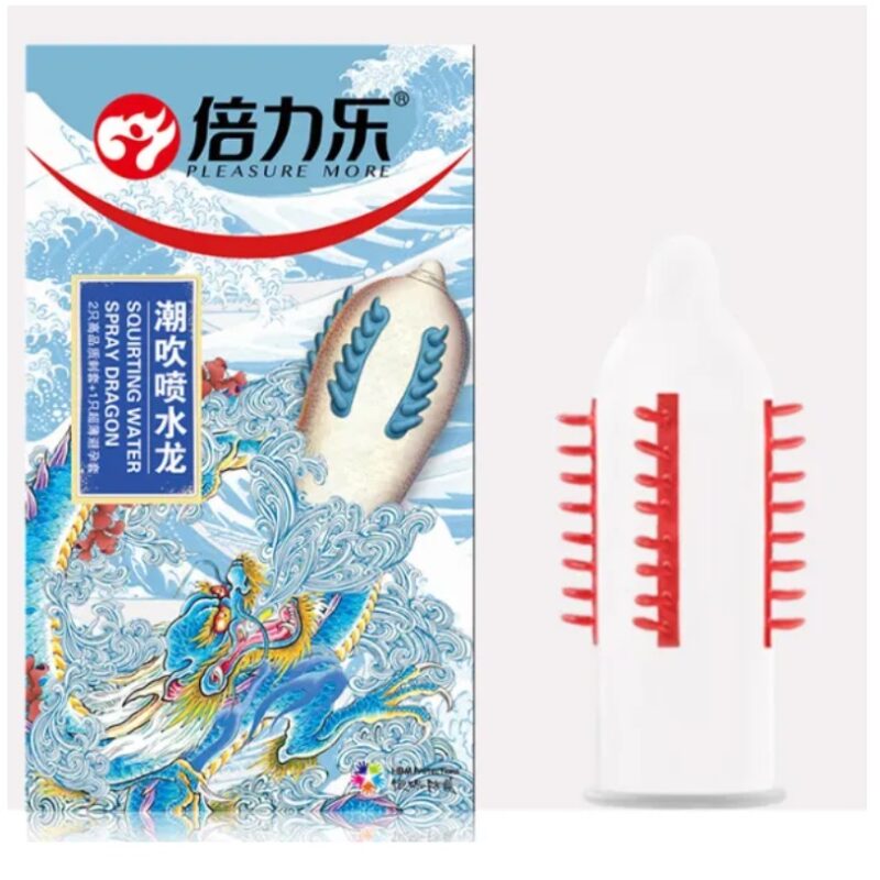 Squirting ,Water, Dragon condom,2+1db.