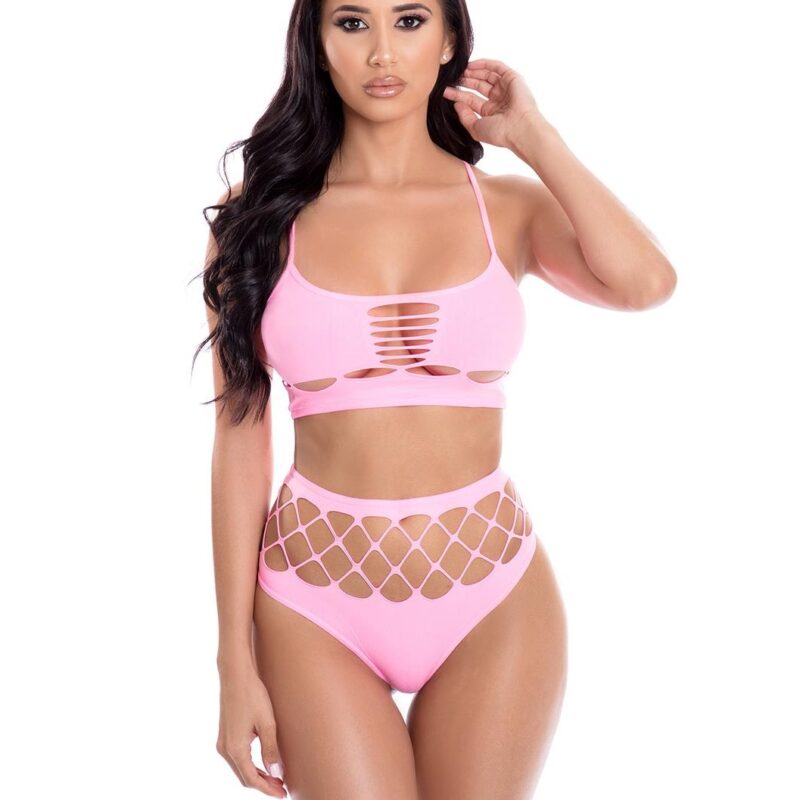 NEON DREAMS 2PC BRA SET PINK. Méret:S-L
