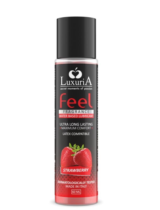 Feel Strawberry vízalapú síkosító-60ml.