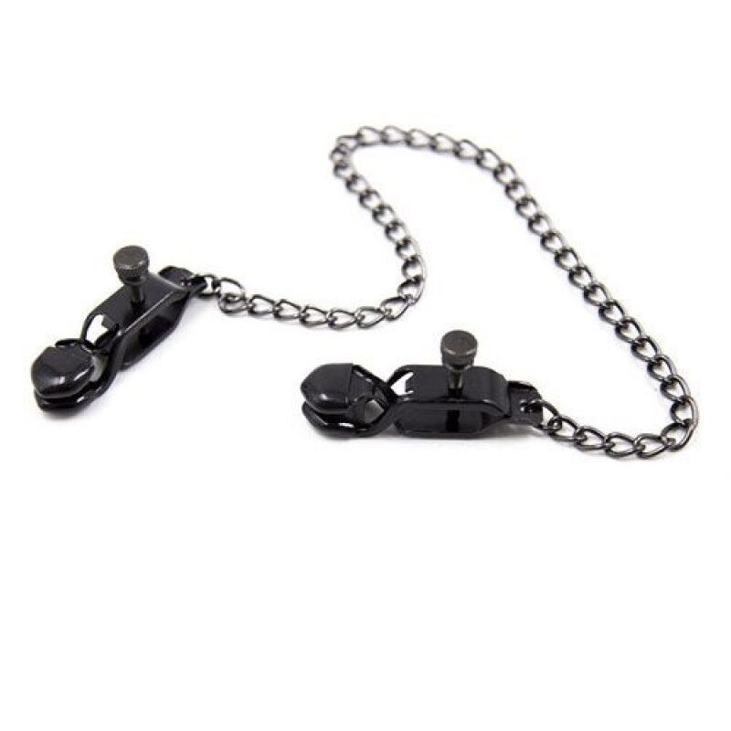 Hard nipple clamps.