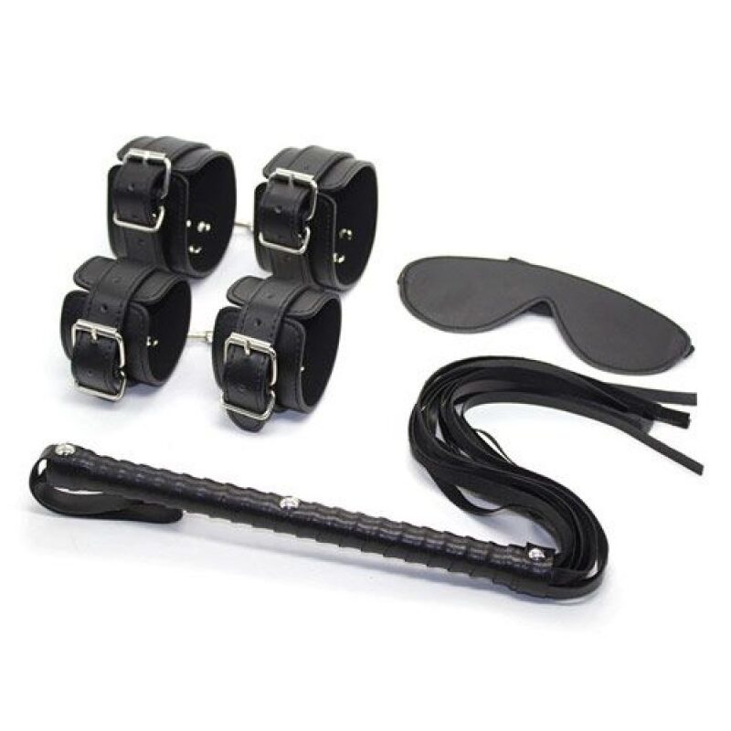 Basic bondage kit 6db-os,fekete.