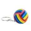 Szivárványos labda kulcstartó.