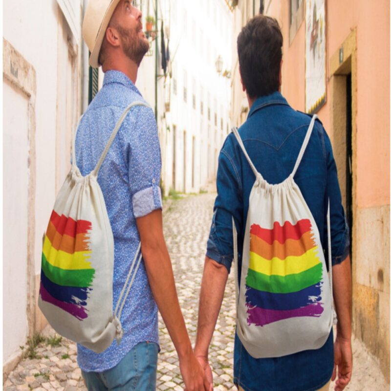 Pride pamut hátizsák.