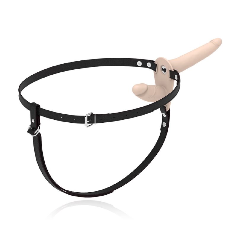 DOUBLE STRAP VIBRATOR,accu,silicone.