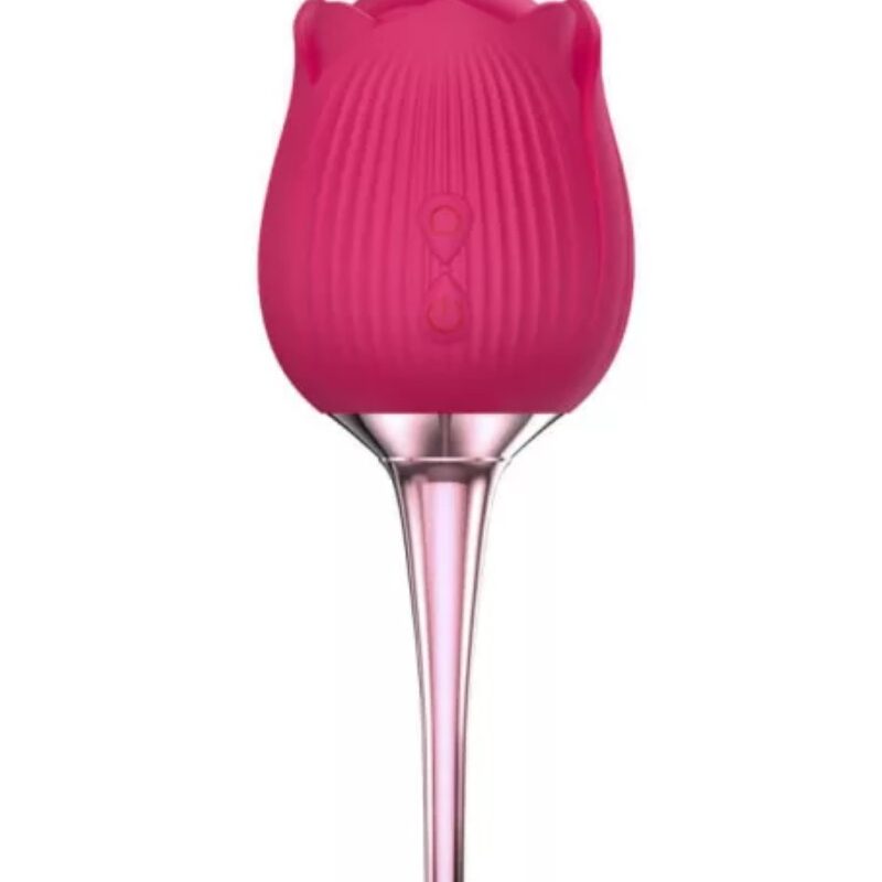 NELLA Rose - akkus, nyelves 2in1 csiklóvibrátor.