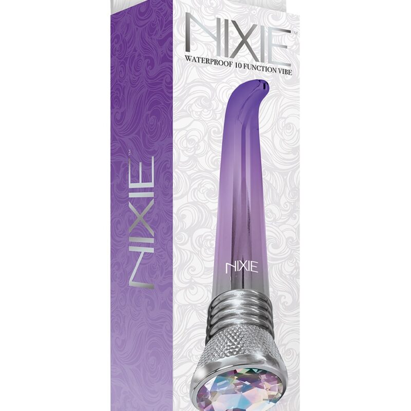 NIXIE JEWEL OMBRE G-SPOT VIBE PURPLE GLOW.