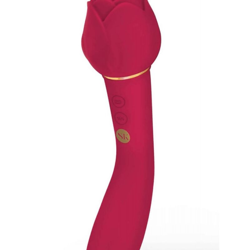 Secret Kisses Rosegasm - akkus, 2in1 csiklóvibrátor.