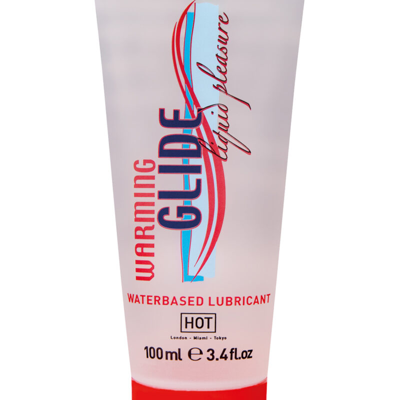 HOT Glide vizes síkosító. 100ml-melegítős