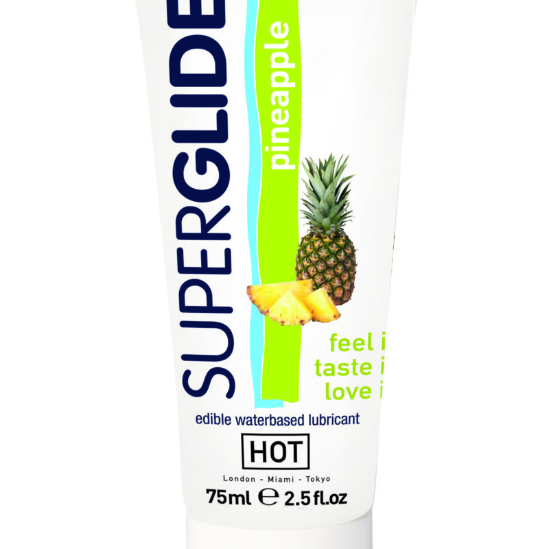 HOT ehető,vizes,ananászos síkosító-75ml.