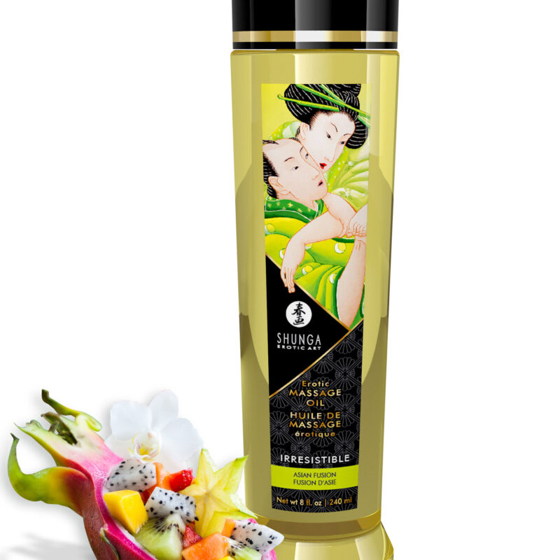 EROTIC MASSAGE OIL -ASIAN FUSION,240ml.