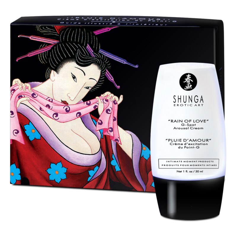 Rain of Love G-spot arousal cream.