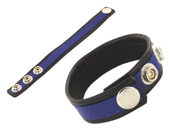 Bőr állítható péniszgyűrű.