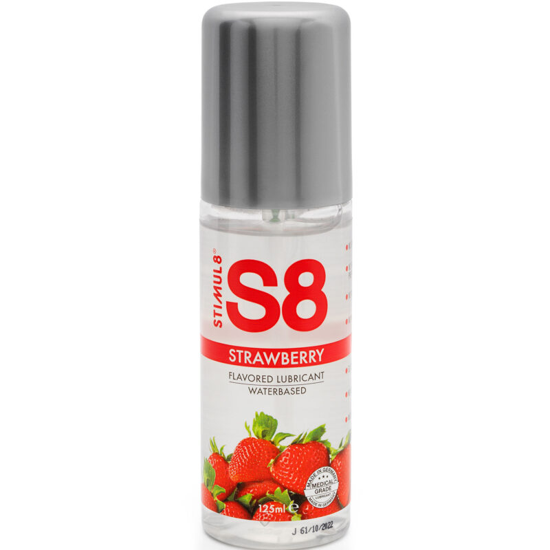 S8 Lube vizes síkosító-Epres . 125ml