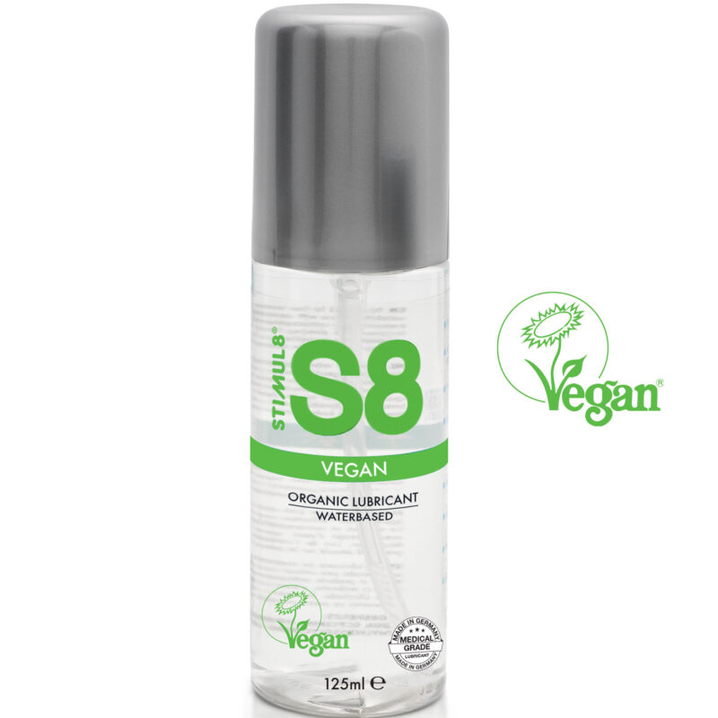 S8 Vegan vizalapú síkosító-125ml.