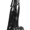 ALL BLACK DILDO FISTING 27CM.