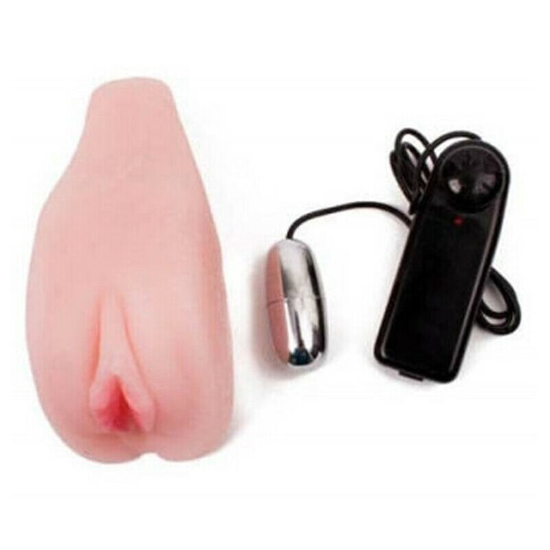 Realistic vibrating vagina-17cm.